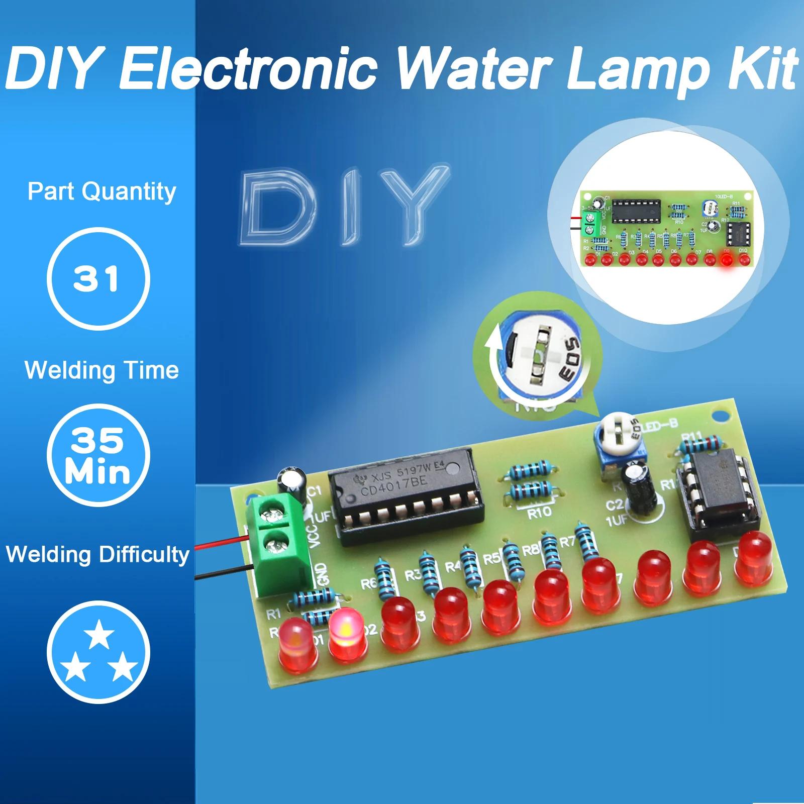 DIY  ŰƮ,  帣 , LED , DIY ŰƮ,   н,  , Ne555 + CD4017